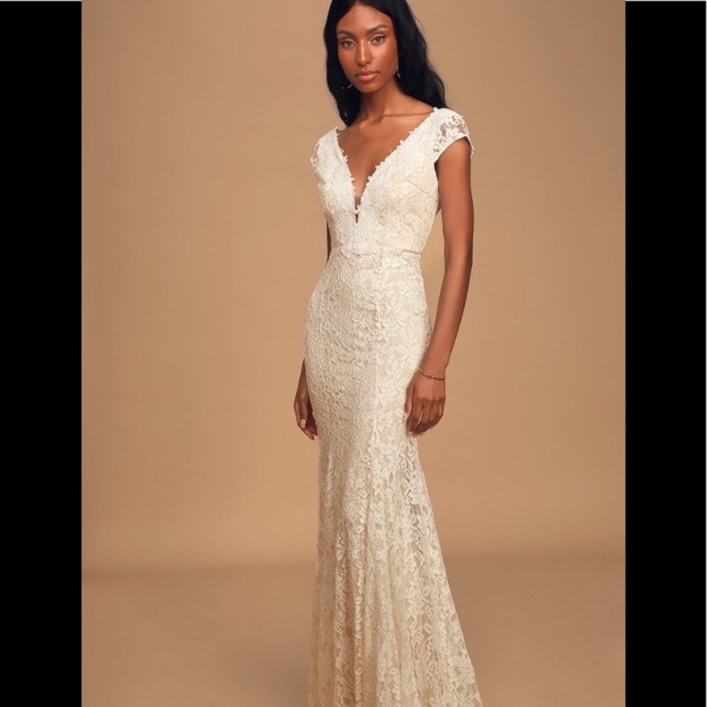 Lulus Lace Wedding Dress